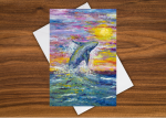 Splash of Joy Greeting Card