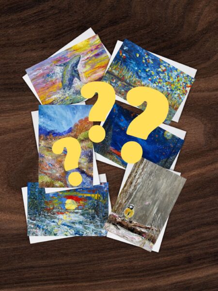 Mystery 6-Pack of Greeting Cards