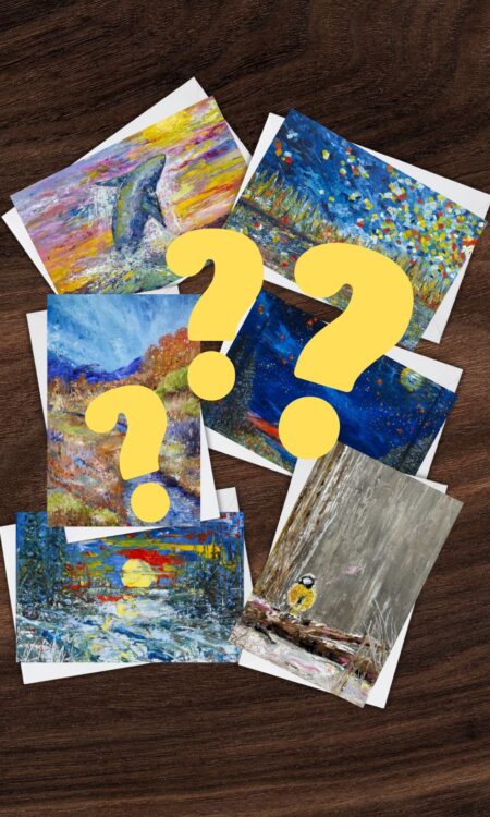 Mystery 6-Pack of Greeting Cards