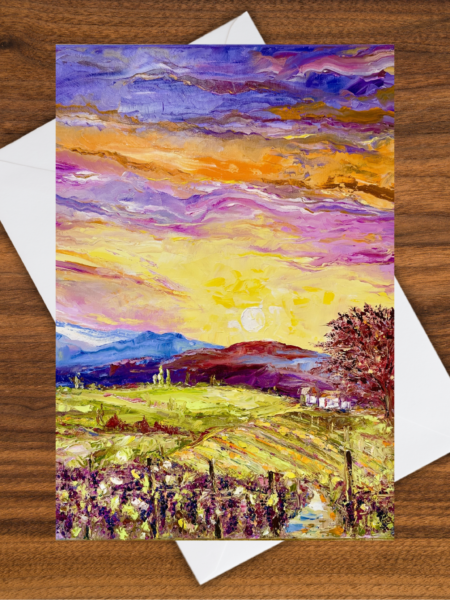 Good Friday Vineyard Greeting Card