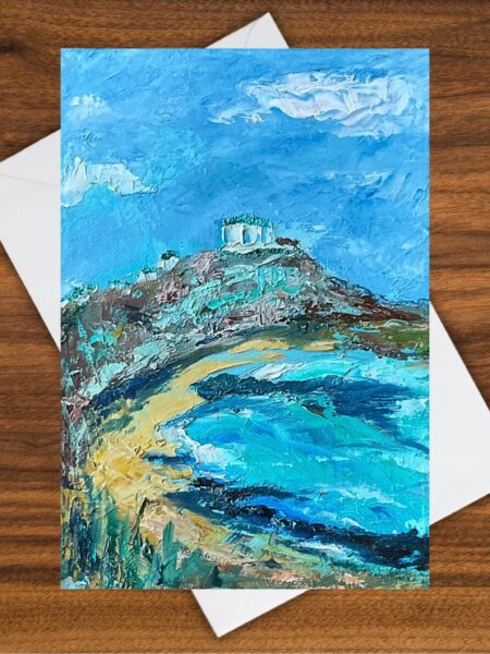 Coastal Vibes Greeting Card