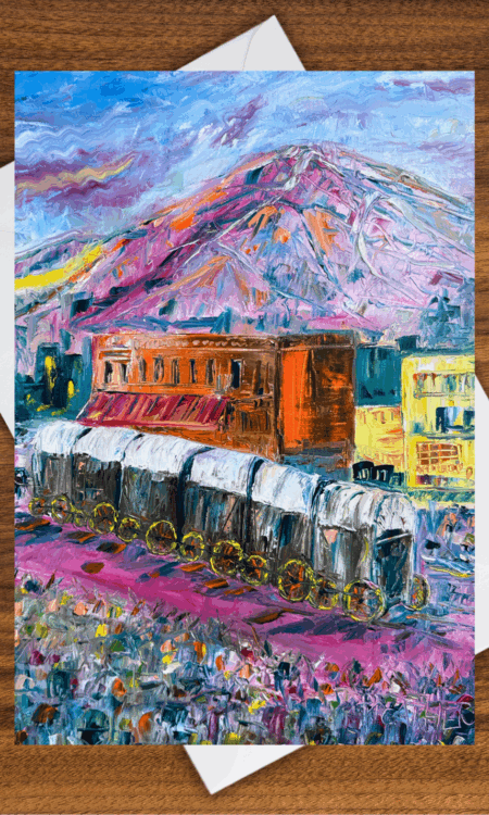 Ketchum Wagon Parade (Greeting Card)