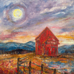 Valley Red Barn (Prints)