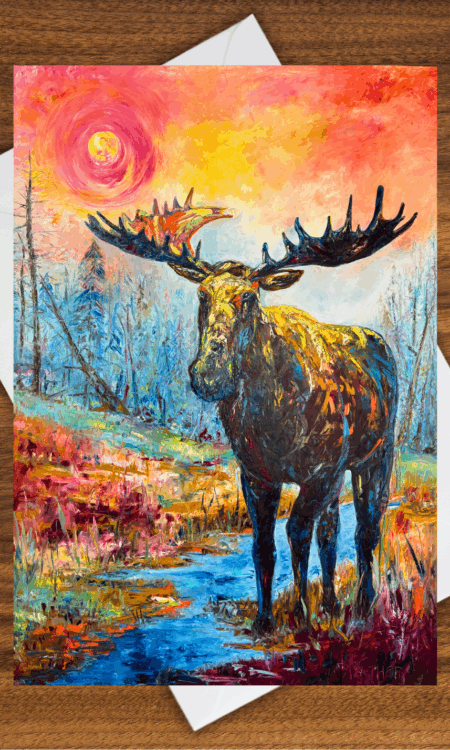 Gill's Guardian (Greeting Card)