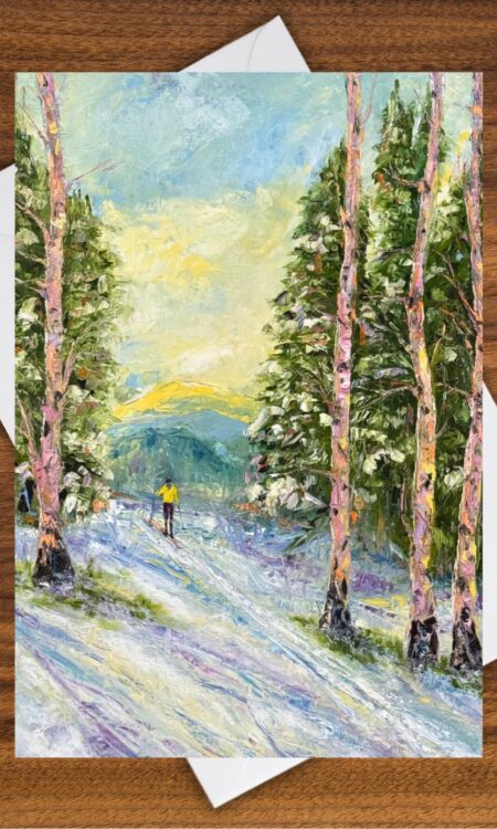 Crossing Country (Greeting Card)