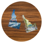 Idaho Art Sticker