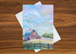 Pastel Prairie (Greeting Card)