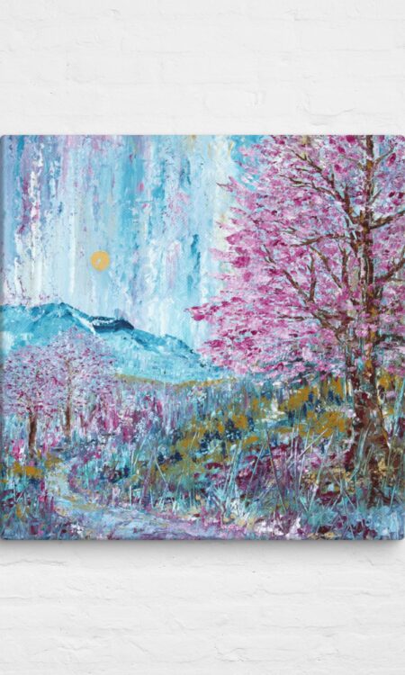 Cherry Beginnings (Stretched Canvas)