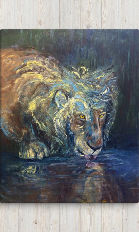 Lion Sips Tonight