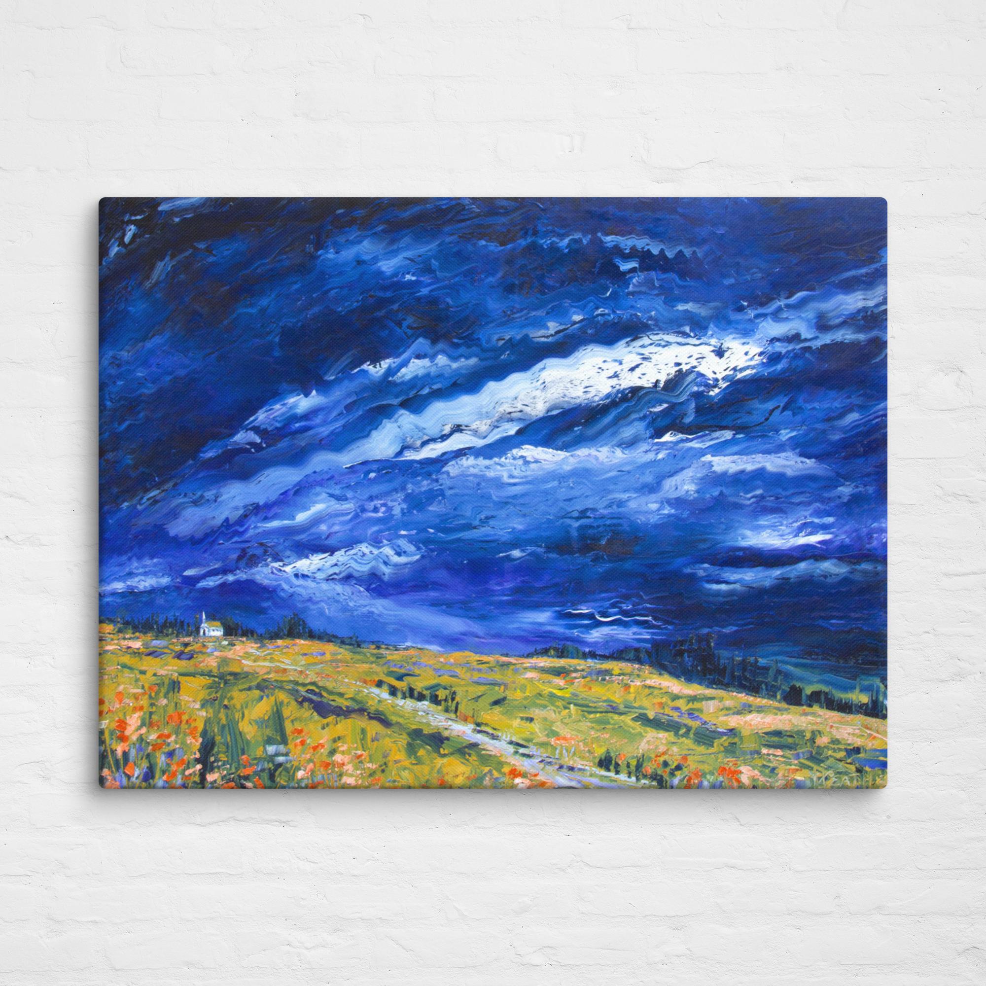 Holy Rollin' Thunder (Stretched Canvas)