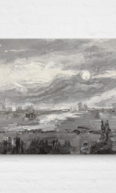 Where the River Fades (Stretched Canvas)