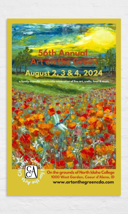 Art on the Green 2024 Poster (Fine Art Print)