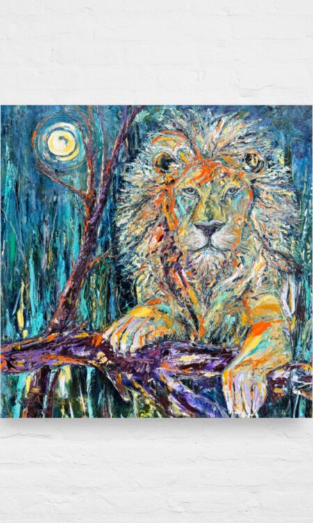 Mane & Moon (Fine Art Print)
