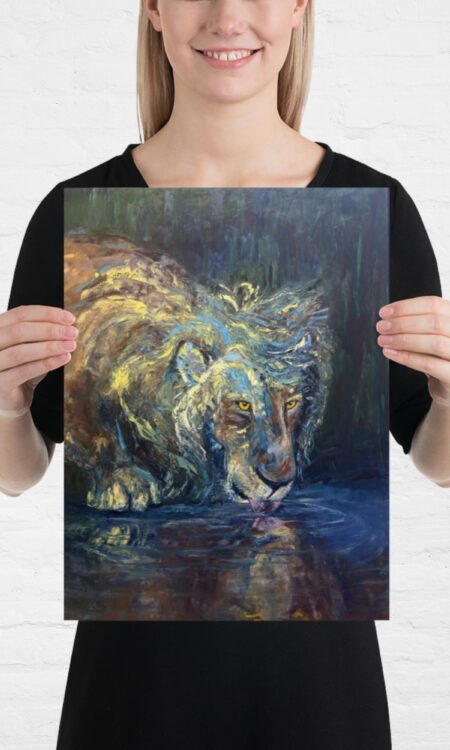 Lion Sips Tonight