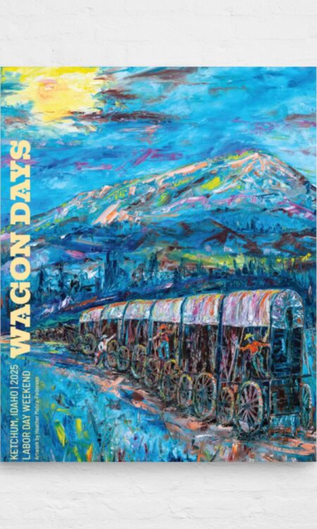 2025 Sun Valley Wagon Days Poster (Fine Art Print)