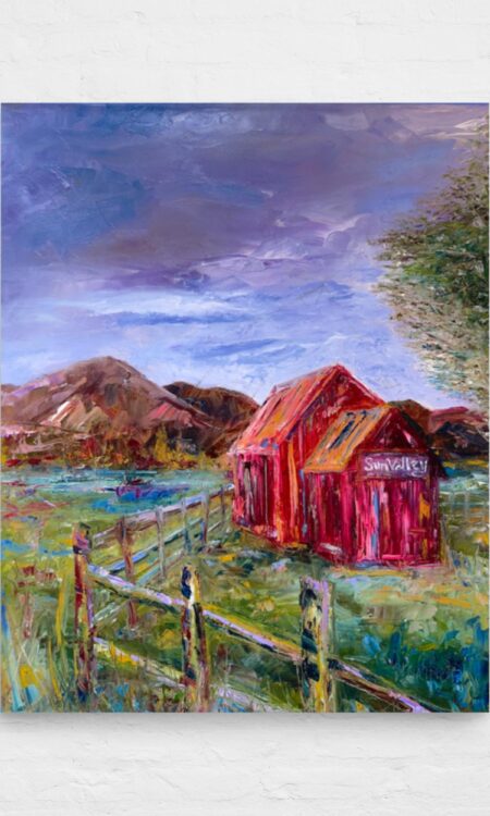Sun Valley Barn (Fine Art Print)