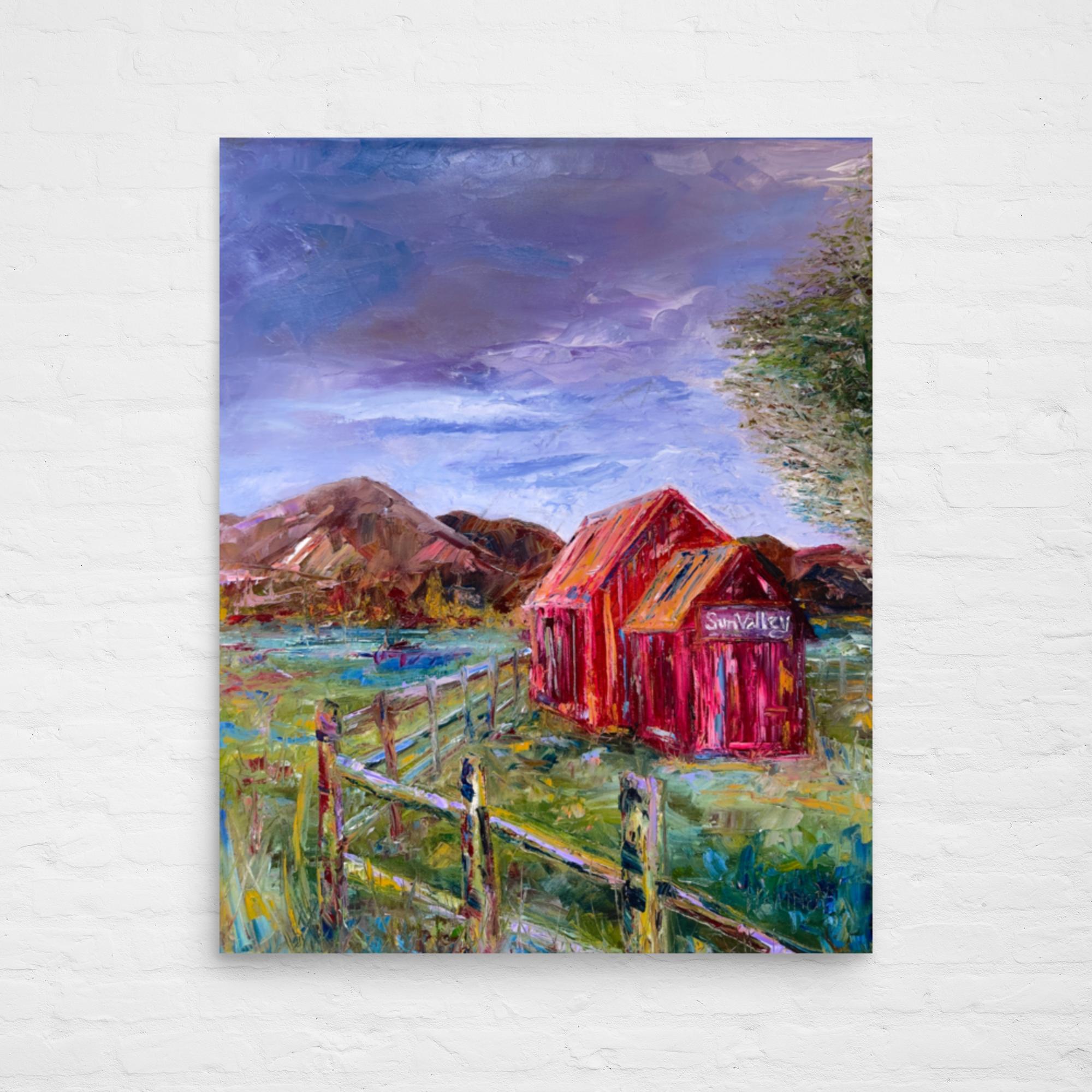 Sun Valley Barn (Fine Art Print)