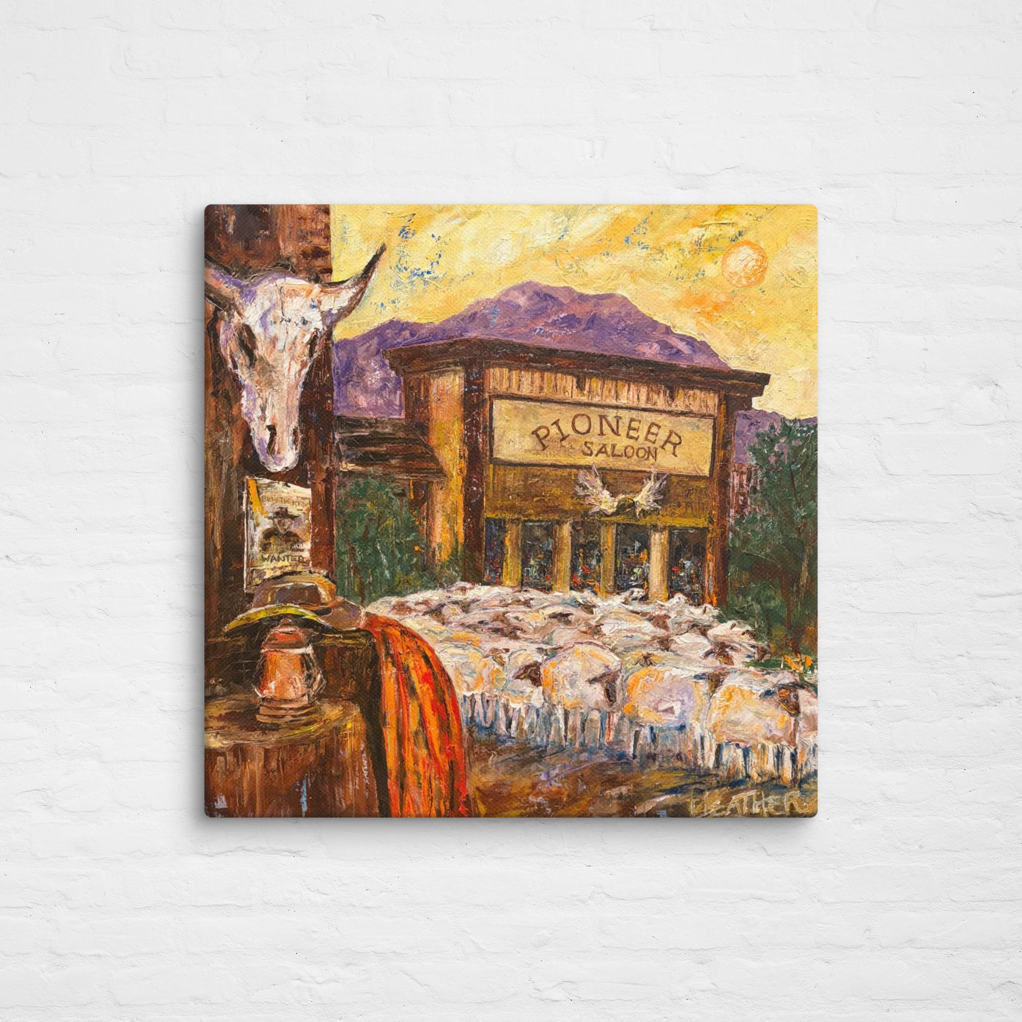 Pioneer Days (Stretched Canvas)