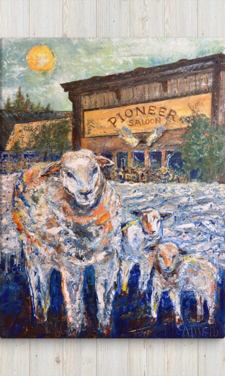 Pioneer Twins (Stretched Canvas)