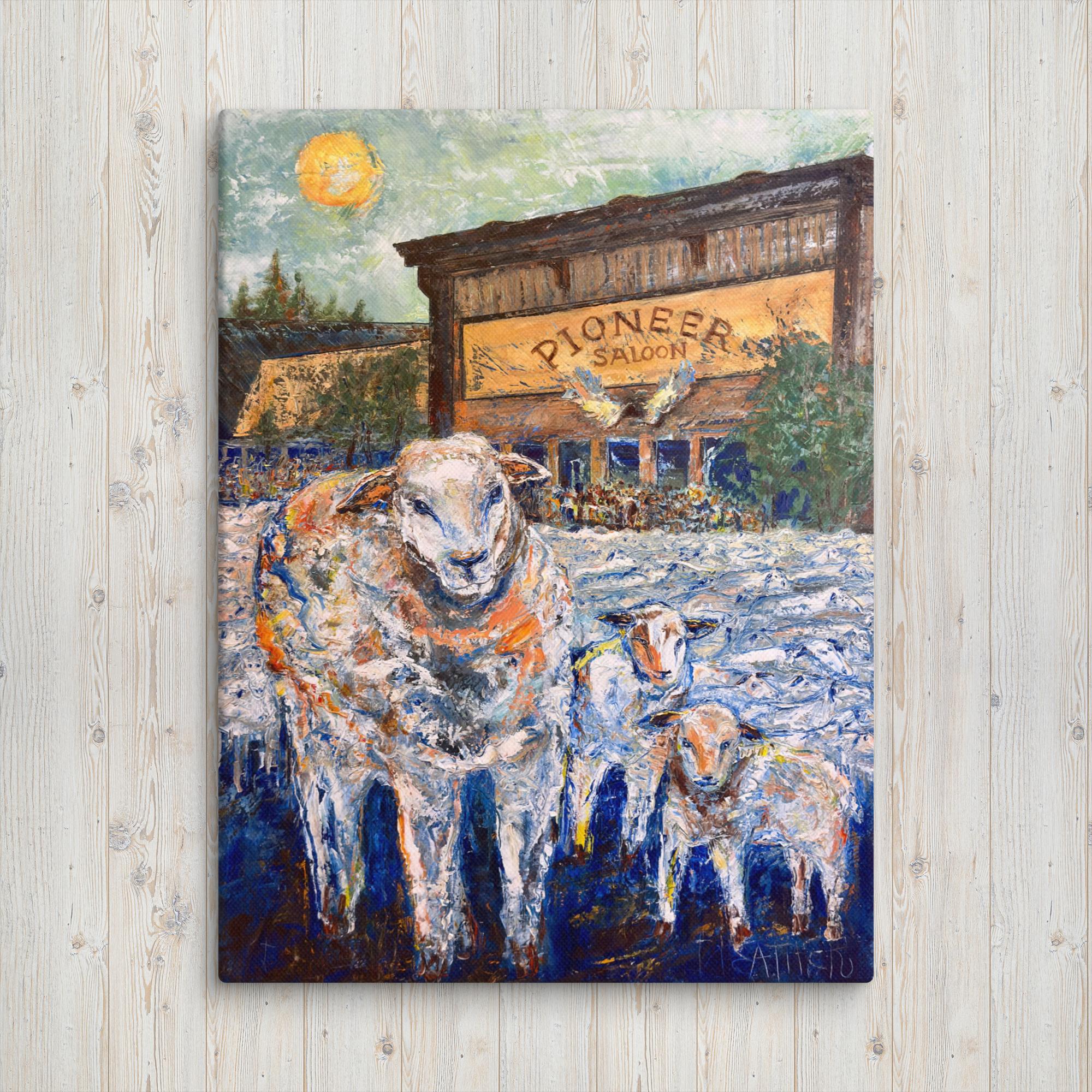 Pioneer Twins (Stretched Canvas)