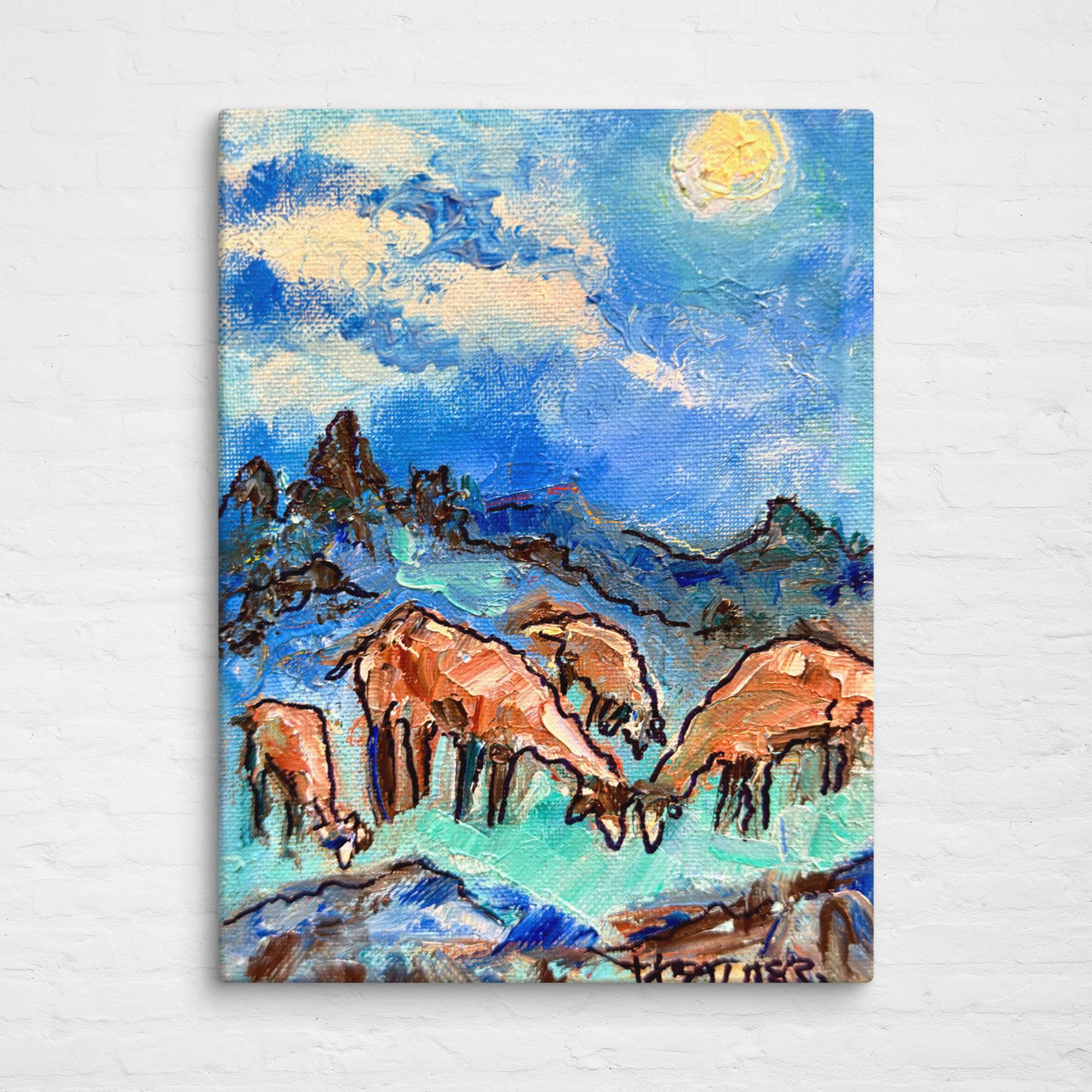 Trail Creek (Stretched Canvas)