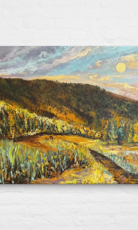 Sunrise & Sage (Stretched Canvas)