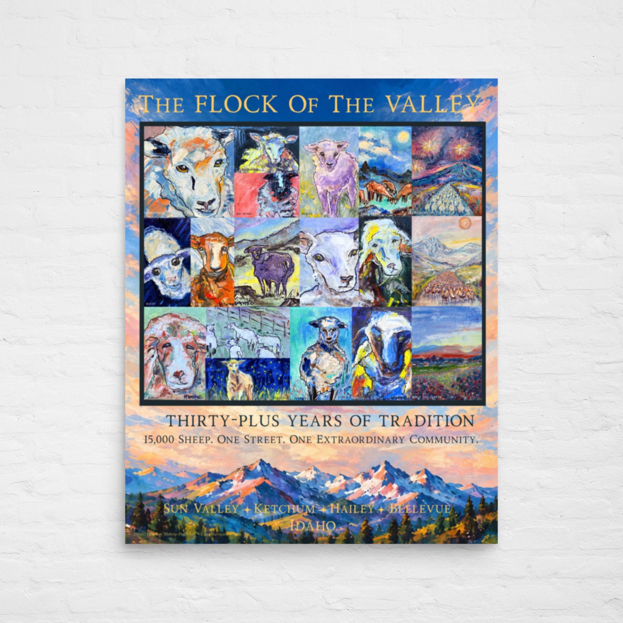 Flock of the Valley (Fine Art Print)